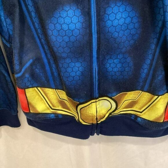 D C Comics Superman Unisex Full Zip Hoodie Sweatshirt Sz Men's Small Superheroes - Picture 5 of 10
